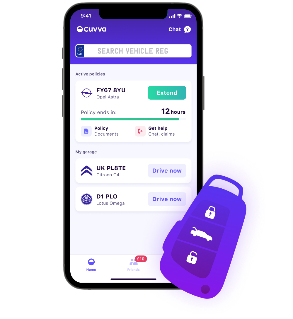 The car insurance app Cuvva